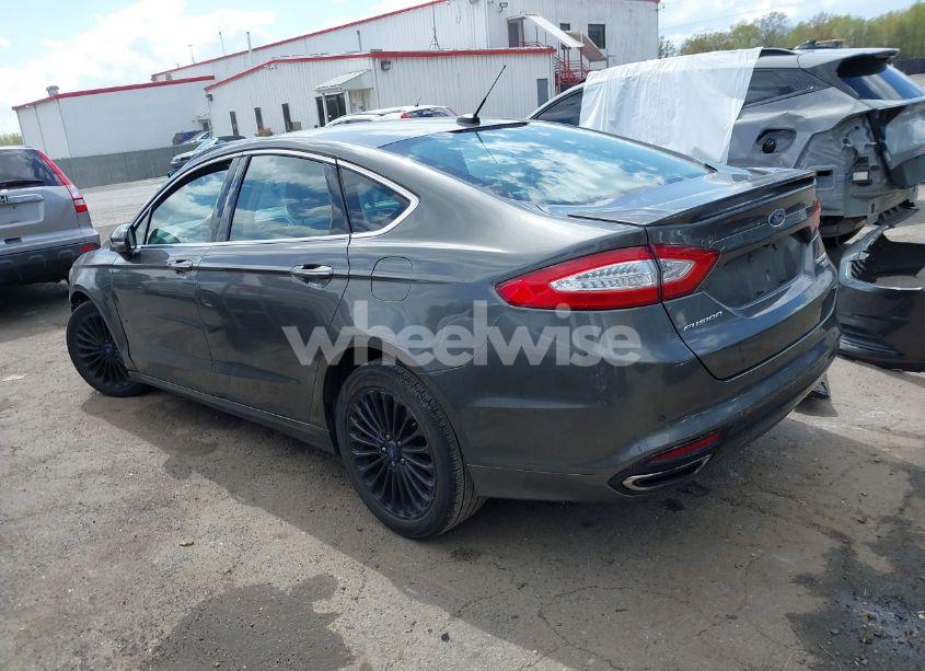 Photo 3 of 2015 Ford Fusion TITANIUM (VIN 3FA6P0K96FR283763)