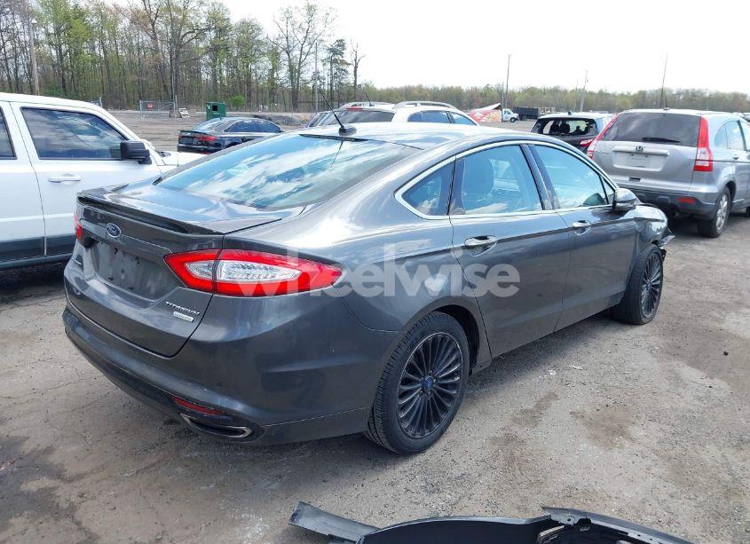 Photo 4 of 2015 Ford Fusion TITANIUM (VIN 3FA6P0K96FR283763)