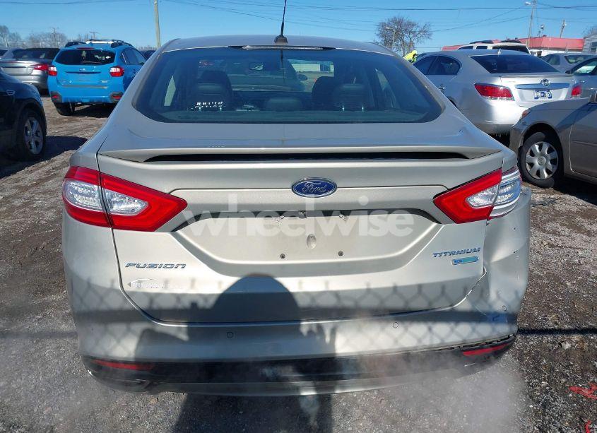 Photo 16 of 2016 Ford Fusion TITANIUM (VIN 3FA6P0K96GR121309)