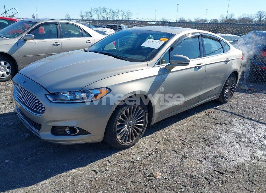Photo 2 of 2016 Ford Fusion TITANIUM (VIN 3FA6P0K96GR121309)