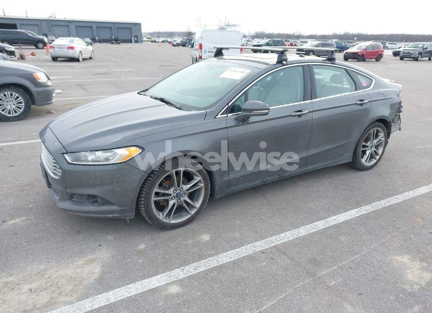Photo 2 of 2016 Ford Fusion TITANIUM (VIN 3FA6P0K96GR180294)