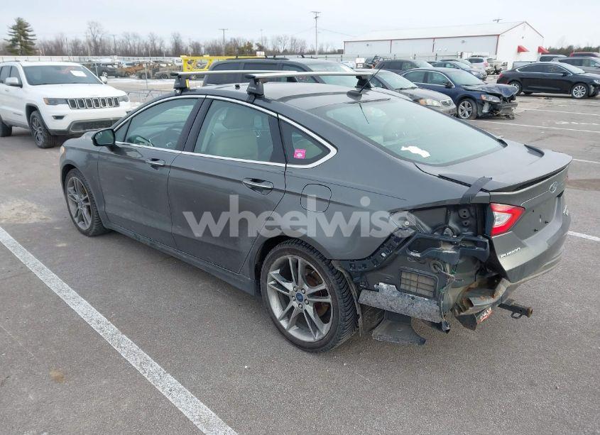 Photo 3 of 2016 Ford Fusion TITANIUM (VIN 3FA6P0K96GR180294)