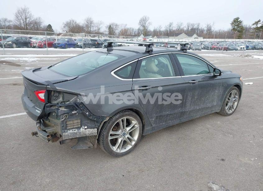 Photo 4 of 2016 Ford Fusion TITANIUM (VIN 3FA6P0K96GR180294)