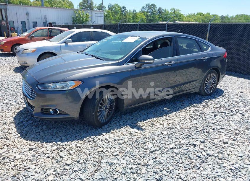 Photo 2 of 2016 Ford Fusion TITANIUM (VIN 3FA6P0K96GR198083)