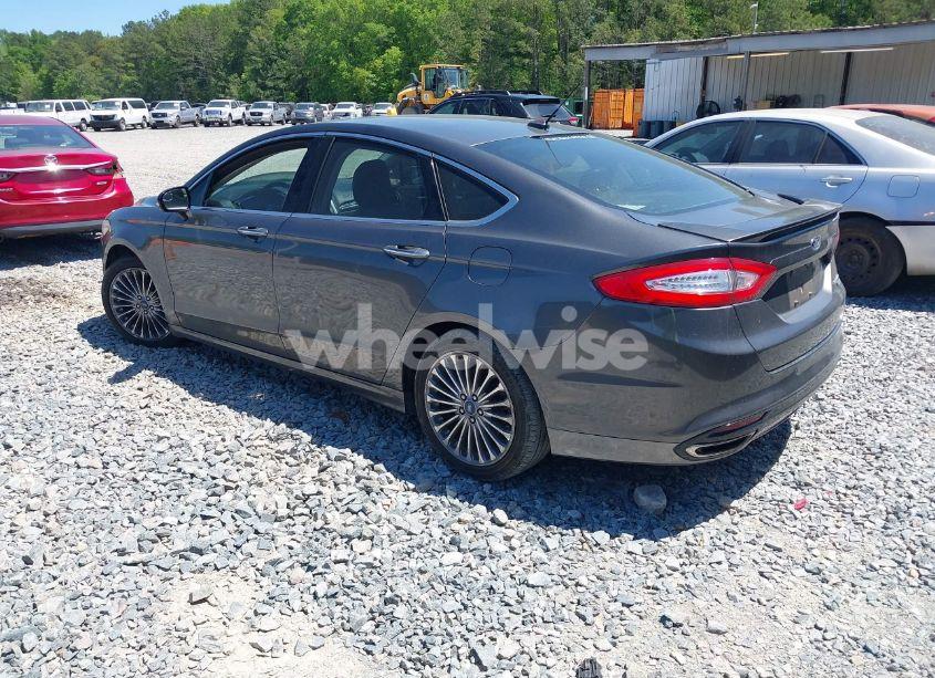 Photo 3 of 2016 Ford Fusion TITANIUM (VIN 3FA6P0K96GR198083)