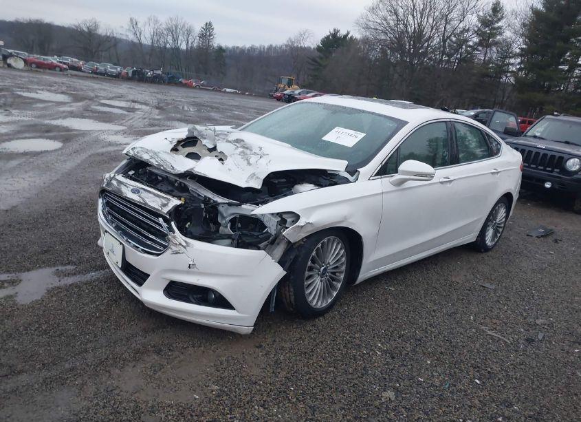 Photo 2 of 2016 Ford Fusion TITANIUM (VIN 3FA6P0K96GR405295)