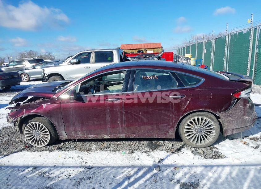 Photo 13 of 2017 Ford Fusion TITANIUM (VIN 3FA6P0K96HR103684)