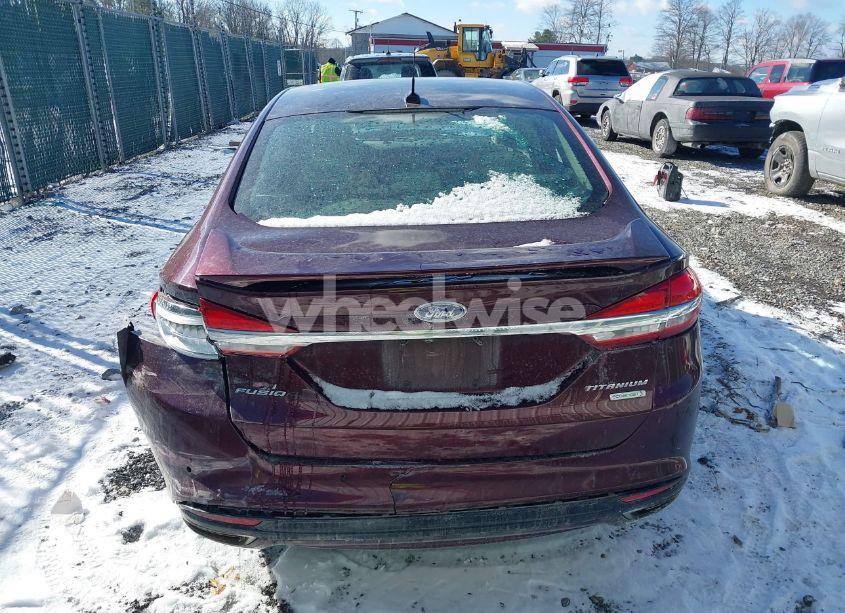Photo 15 of 2017 Ford Fusion TITANIUM (VIN 3FA6P0K96HR103684)