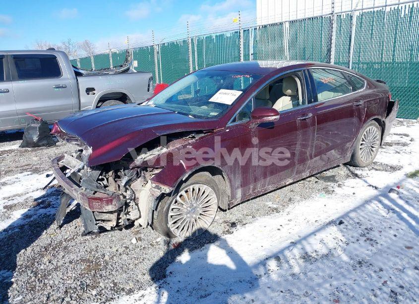 Photo 2 of 2017 Ford Fusion TITANIUM (VIN 3FA6P0K96HR103684)