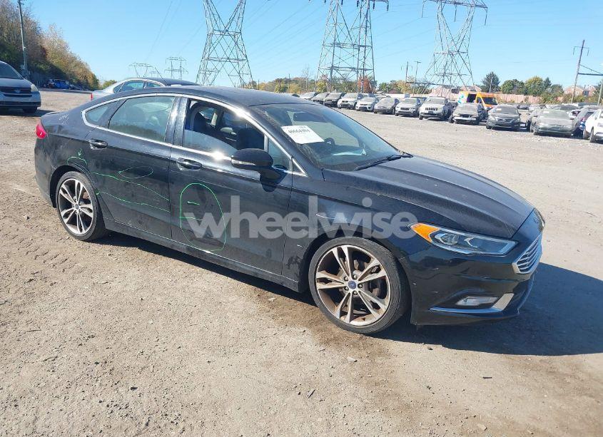 2017 Ford Fusion TITANIUM (VIN 3FA6P0K96HR254203) main photo