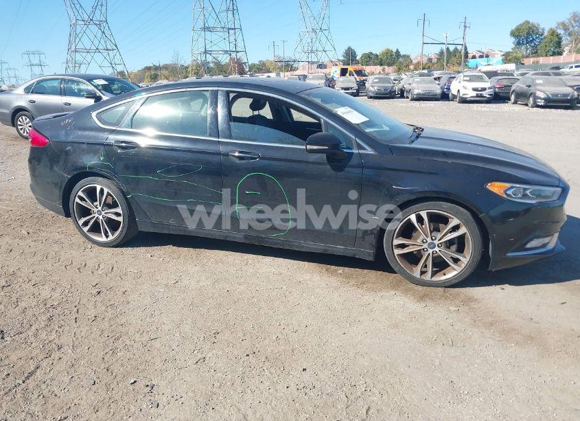 Photo 14 of 2017 Ford Fusion TITANIUM (VIN 3FA6P0K96HR254203)