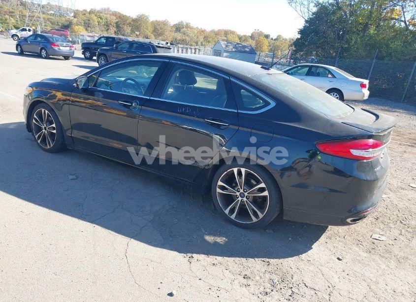 Photo 3 of 2017 Ford Fusion TITANIUM (VIN 3FA6P0K96HR254203)