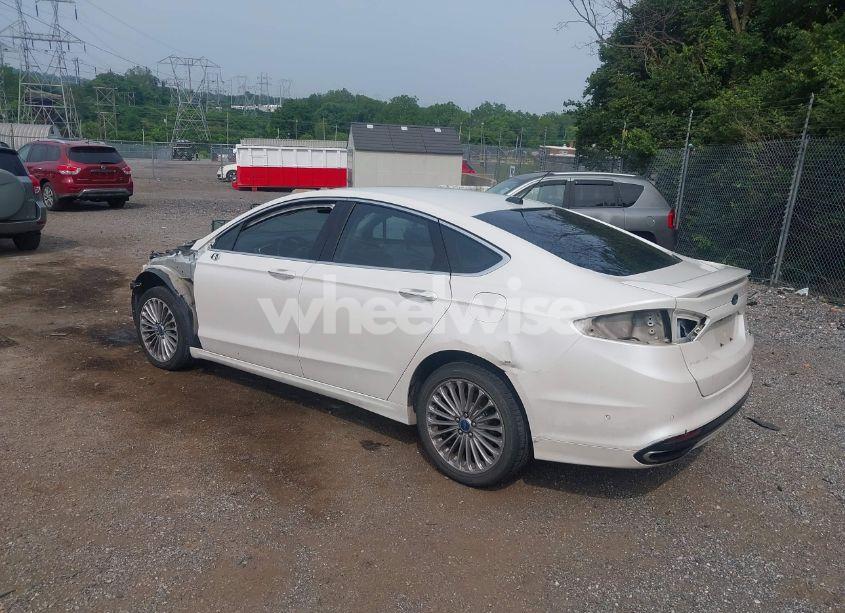 Photo 3 of 2013 Ford Fusion TITANIUM (VIN 3FA6P0K97DR122321)