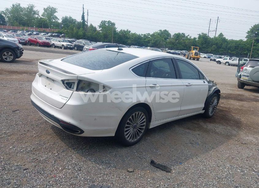 Photo 4 of 2013 Ford Fusion TITANIUM (VIN 3FA6P0K97DR122321)