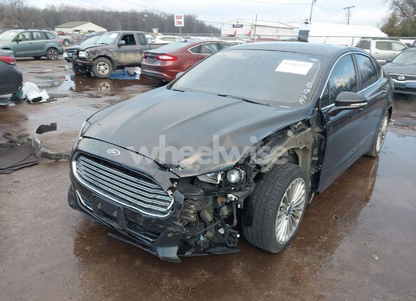 Photo 2 of 2013 Ford Fusion TITANIUM (VIN 3FA6P0K97DR134680)