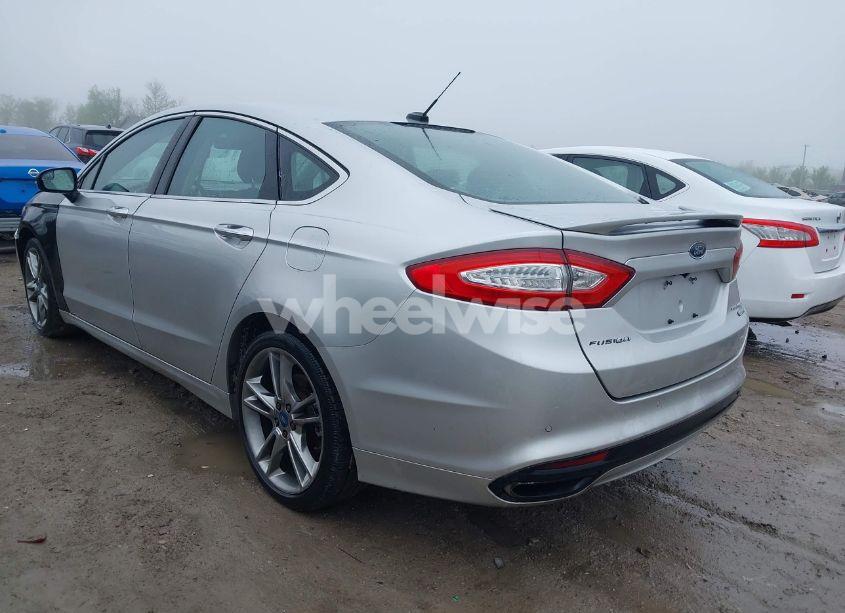 Photo 3 of 2013 Ford Fusion TITANIUM (VIN 3FA6P0K97DR161992)