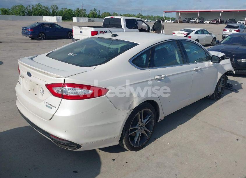 Photo 4 of 2013 Ford Fusion TITANIUM (VIN 3FA6P0K97DR291139)