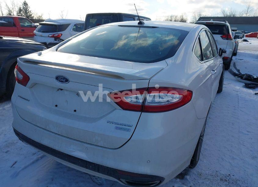 Photo 4 of 2014 Ford Fusion TITANIUM (VIN 3FA6P0K97ER211579)