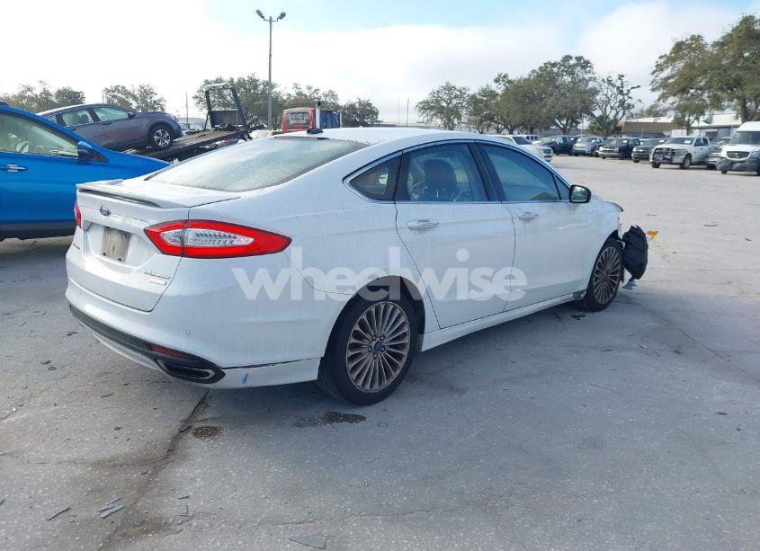 Photo 4 of 2014 Ford Fusion TITANIUM (VIN 3FA6P0K97ER270793)