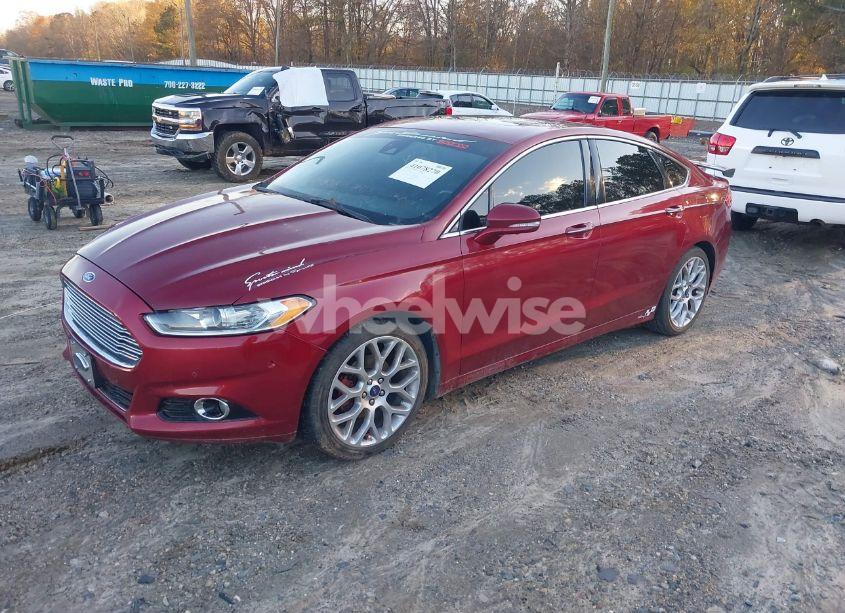 Photo 2 of 2014 Ford Fusion TITANIUM (VIN 3FA6P0K97ER288372)