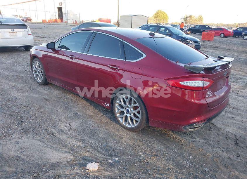 Photo 3 of 2014 Ford Fusion TITANIUM (VIN 3FA6P0K97ER288372)