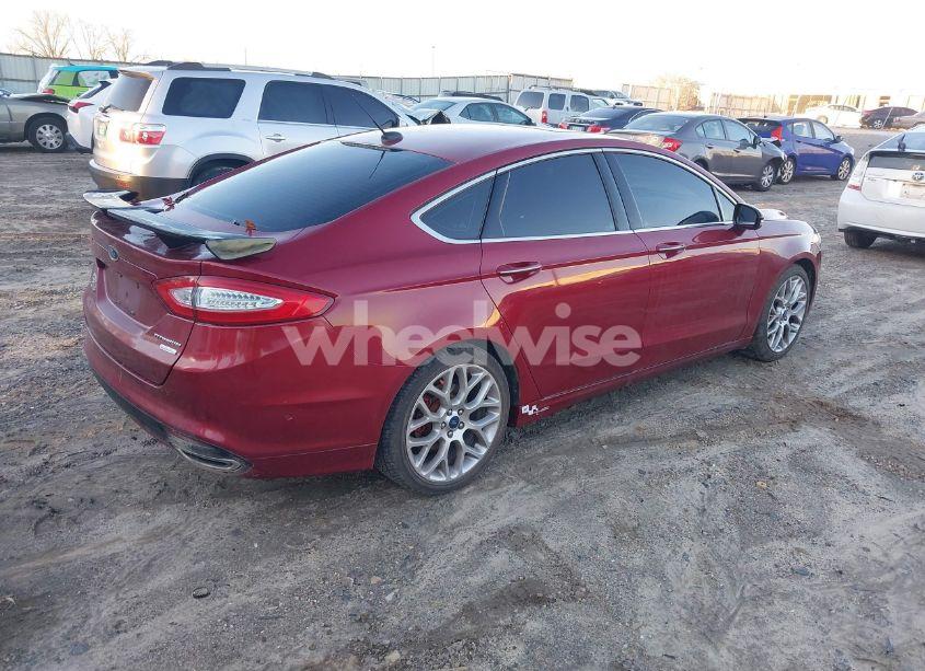 Photo 4 of 2014 Ford Fusion TITANIUM (VIN 3FA6P0K97ER288372)