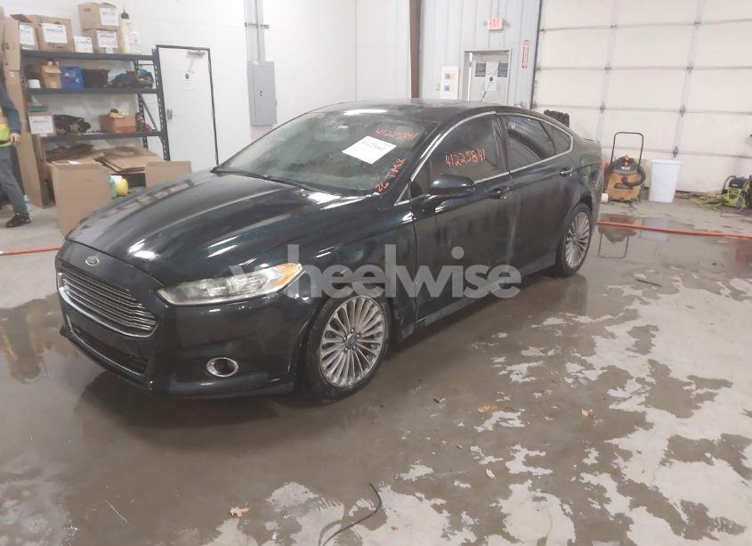Photo 2 of 2014 Ford Fusion TITANIUM (VIN 3FA6P0K97ER299999)