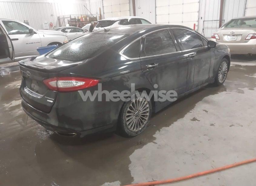 Photo 4 of 2014 Ford Fusion TITANIUM (VIN 3FA6P0K97ER299999)