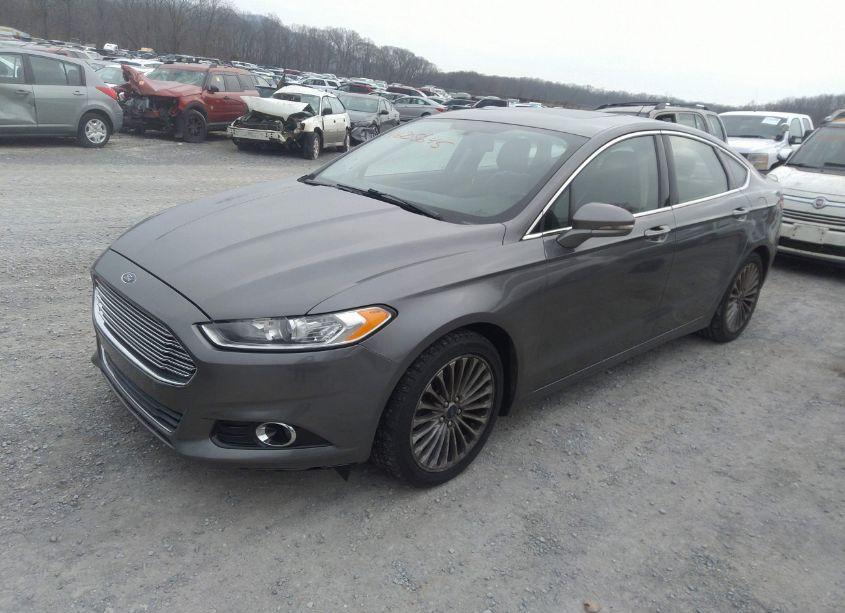 Photo 2 of 2014 Ford Fusion TITANIUM (VIN 3FA6P0K97ER318163)