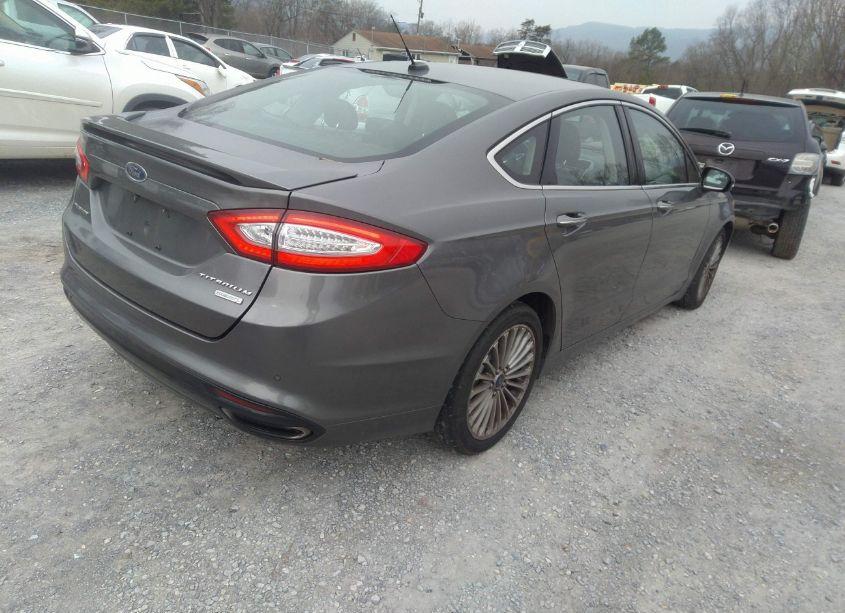 Photo 4 of 2014 Ford Fusion TITANIUM (VIN 3FA6P0K97ER318163)