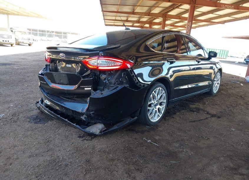 Photo 4 of 2014 Ford Fusion TITANIUM (VIN 3FA6P0K97ER351566)