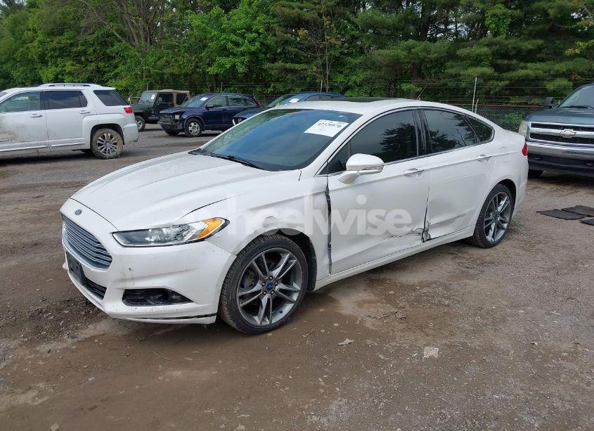 Photo 2 of 2014 Ford Fusion TITANIUM (VIN 3FA6P0K97ER352345)