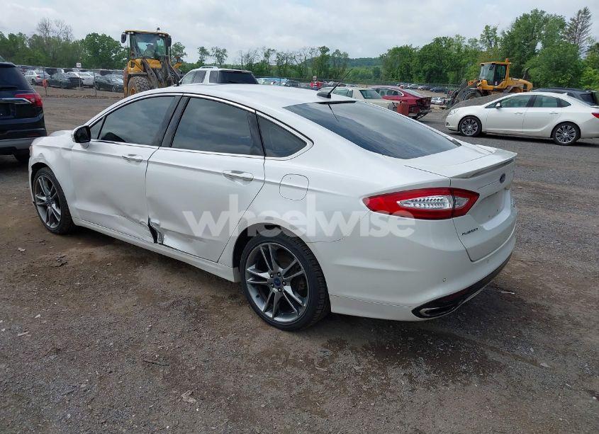 Photo 3 of 2014 Ford Fusion TITANIUM (VIN 3FA6P0K97ER352345)
