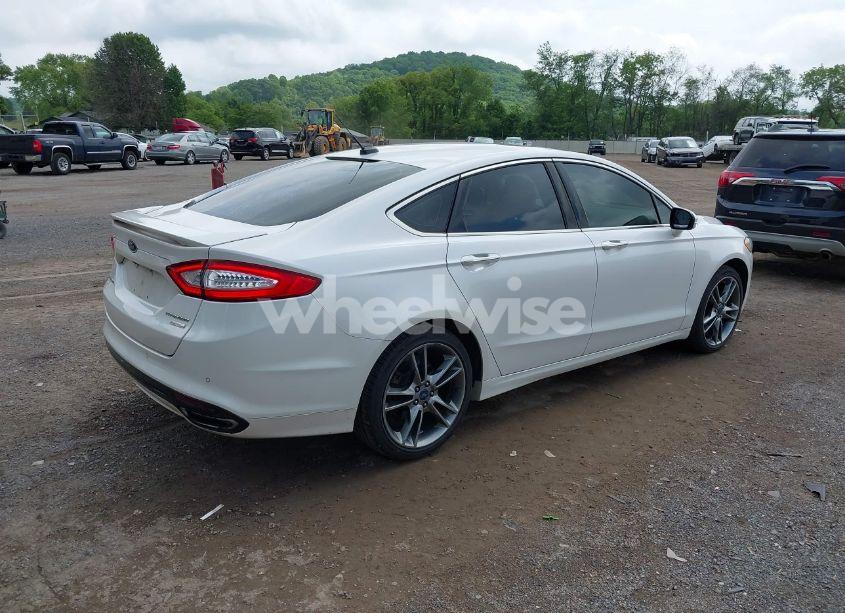 Photo 4 of 2014 Ford Fusion TITANIUM (VIN 3FA6P0K97ER352345)