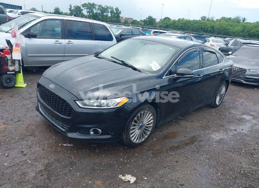 Photo 2 of 2015 Ford Fusion TITANIUM (VIN 3FA6P0K97FR161770)