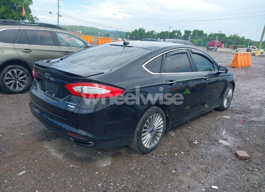 Photo 4 of 2015 Ford Fusion TITANIUM (VIN 3FA6P0K97FR161770)