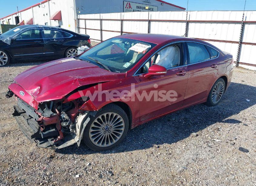 Photo 2 of 2015 Ford Fusion TITANIUM (VIN 3FA6P0K97FR265398)