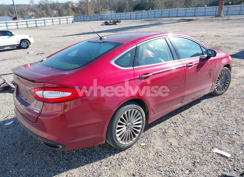 Photo 4 of 2015 Ford Fusion TITANIUM (VIN 3FA6P0K97FR265398)