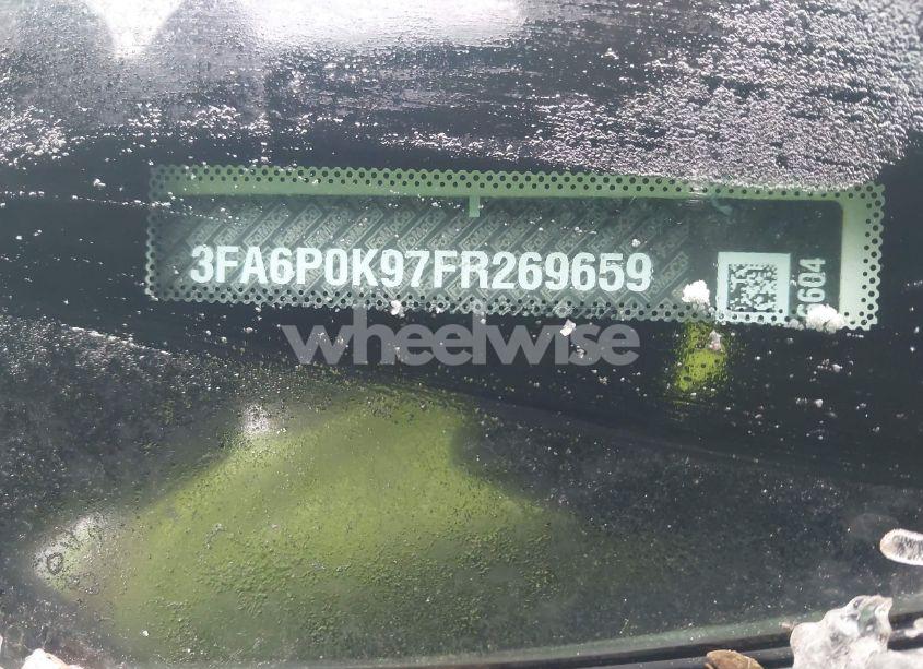 Photo 9 of 2015 Ford Fusion TITANIUM (VIN 3FA6P0K97FR269659)