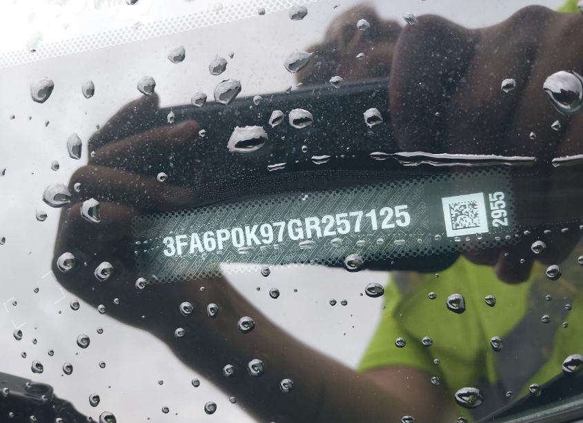 Photo 9 of 2016 Ford Fusion TITANIUM (VIN 3FA6P0K97GR257125)