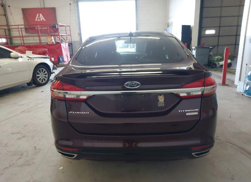 Photo 17 of 2017 Ford Fusion TITANIUM (VIN 3FA6P0K97HR308558)