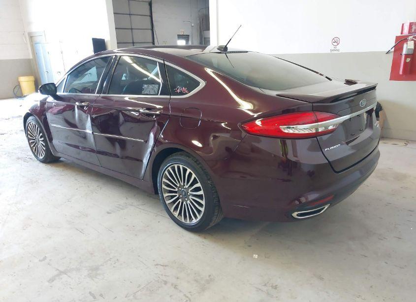 Photo 3 of 2017 Ford Fusion TITANIUM (VIN 3FA6P0K97HR308558)