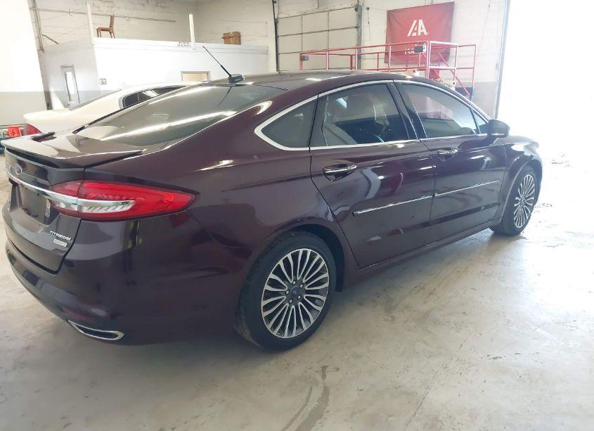Photo 4 of 2017 Ford Fusion TITANIUM (VIN 3FA6P0K97HR308558)