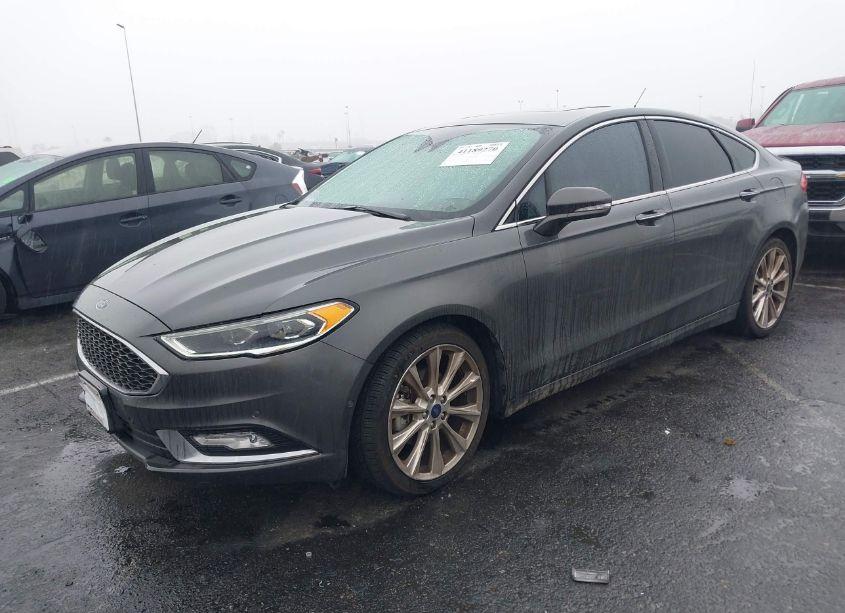 Photo 2 of 2018 Ford Fusion PLATINUM (VIN 3FA6P0K97JR110245)