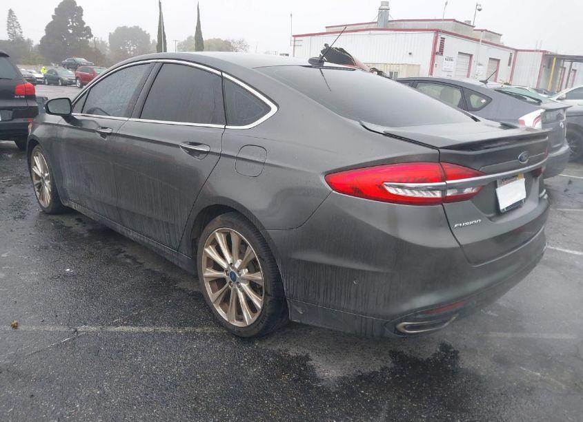 Photo 3 of 2018 Ford Fusion PLATINUM (VIN 3FA6P0K97JR110245)