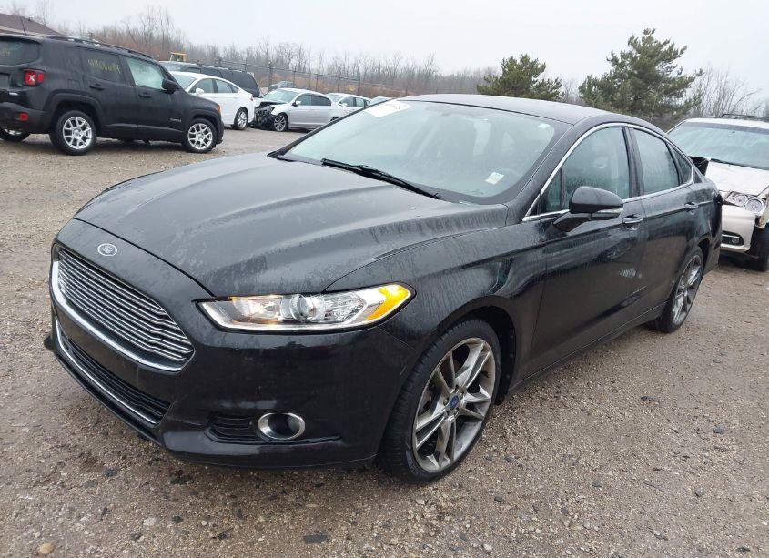 Photo 2 of 2013 Ford Fusion TITANIUM (VIN 3FA6P0K98DR146675)