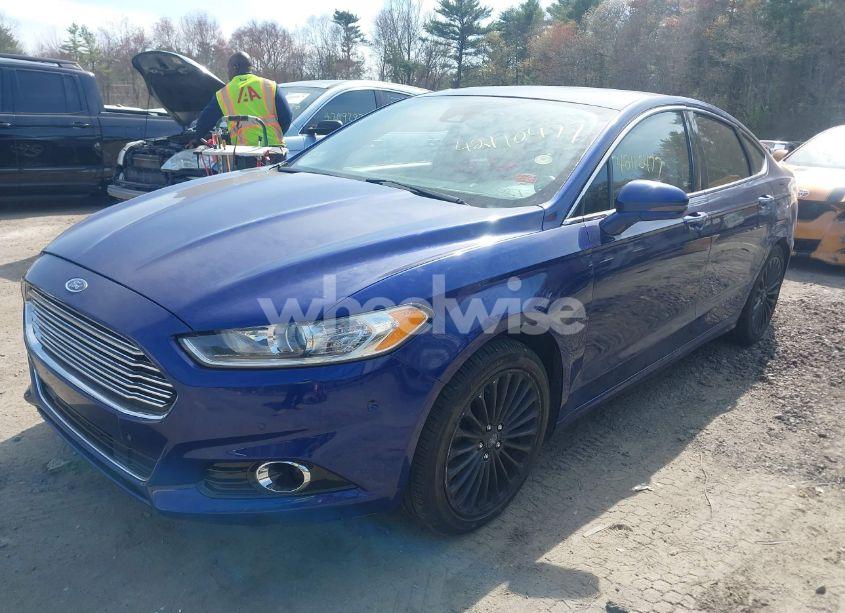 Photo 2 of 2013 Ford Fusion TITANIUM (VIN 3FA6P0K98DR167591)