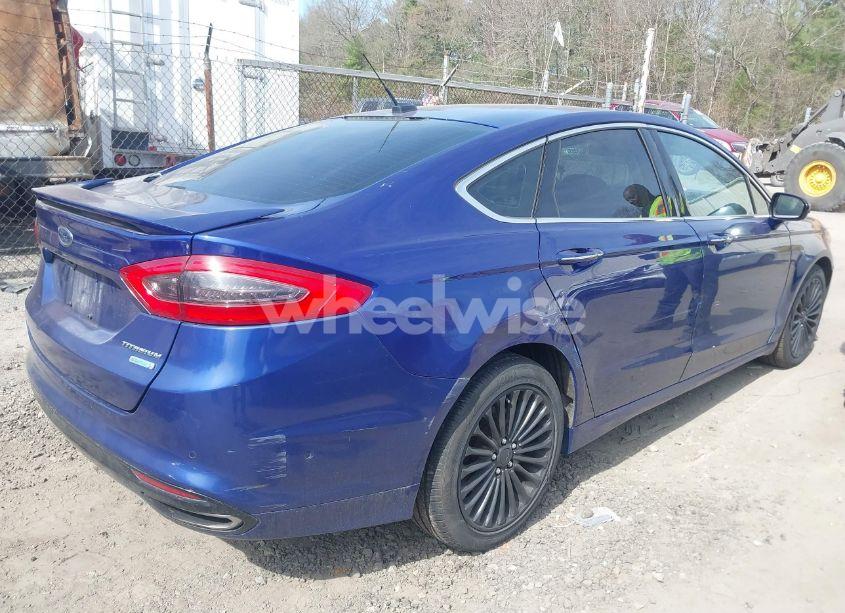 Photo 4 of 2013 Ford Fusion TITANIUM (VIN 3FA6P0K98DR167591)
