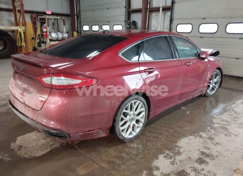 Photo 4 of 2013 Ford Fusion TITANIUM (VIN 3FA6P0K98DR169020)