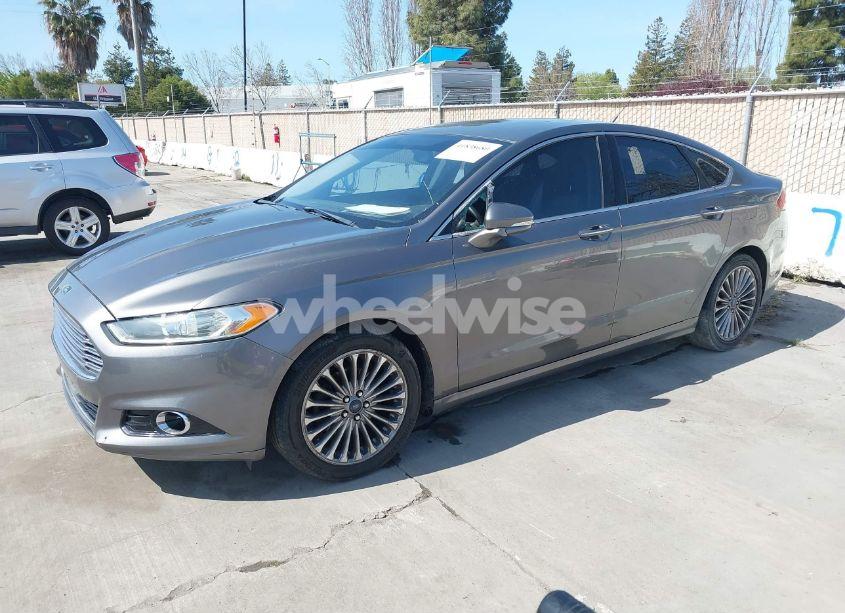 Photo 2 of 2013 Ford Fusion TITANIUM (VIN 3FA6P0K98DR216885)